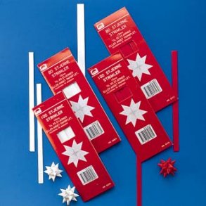 Stjernestrimler, hvid