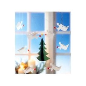 Hjerte engle mobile, stor