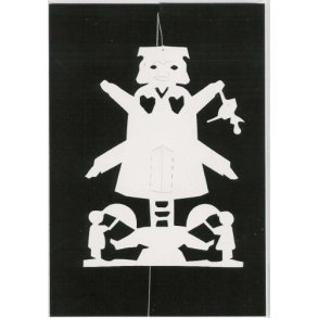 Hans Christian Andersen papir klip