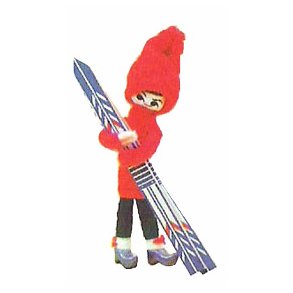 Dreng med ski (1996 Collection)