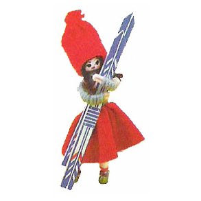 Pige med ski (1996 Collection)