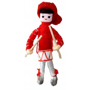 Anne Beate Nissedreng med tromme 2018