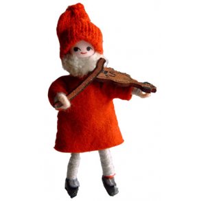 Mand med Violin (2007) fra Anne Beate Design 