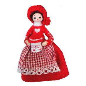 Anne Beate nissekone 2023 med syltede hjerter