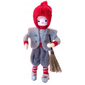 Dreng med kost, Anne Beate 2020