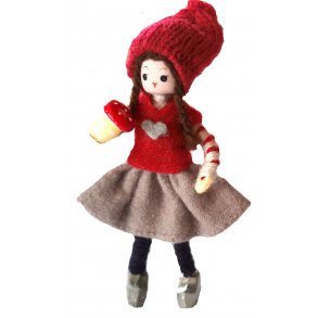 Naturpige med paddehat 2020