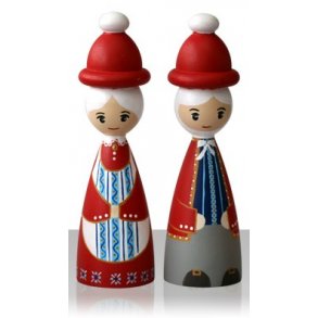 Nisse-par af Hjholm Design (Bogense Trkunst)