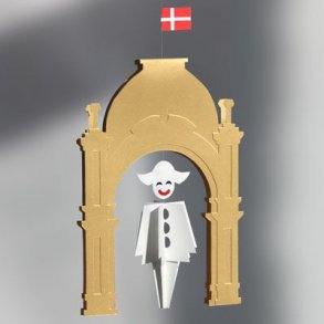 Tivoli's Hovedindgang med Pjerrot